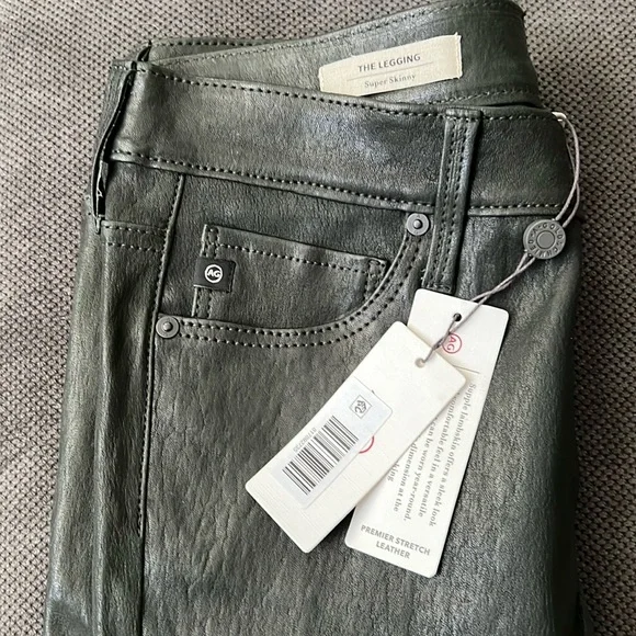 NWT genuine 100% leather pants